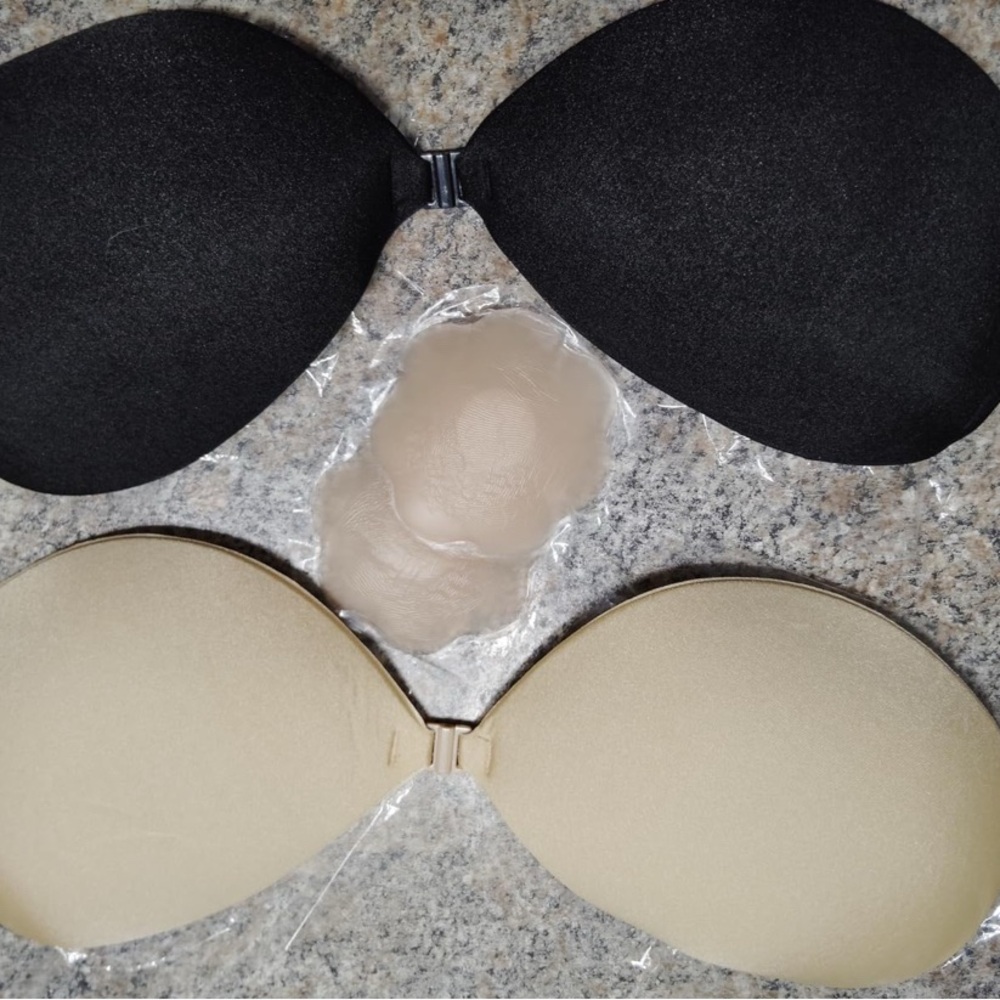 adhesive bra